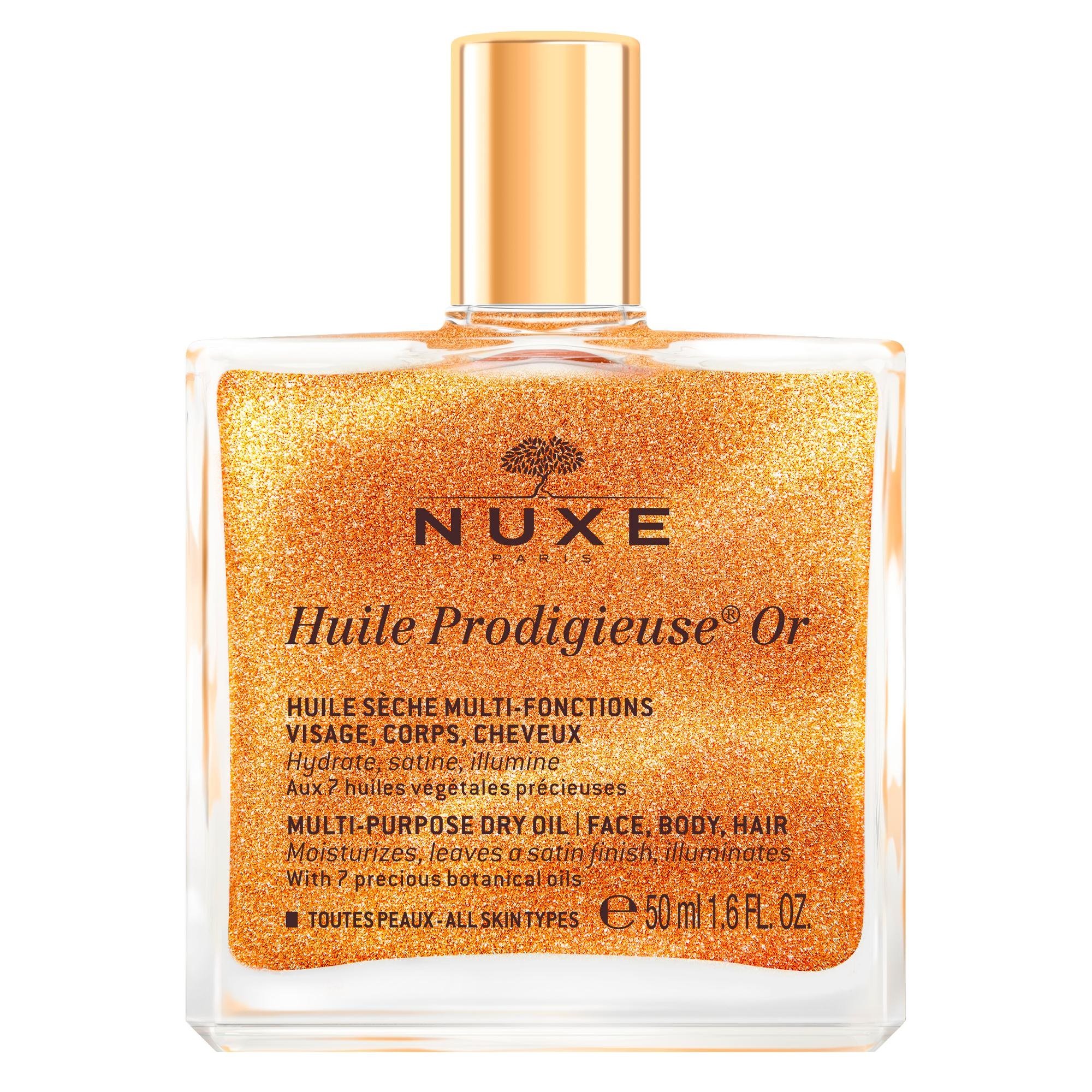 Nuxe - Huile Prodigieuse Golden Shimmer Face and Body Oil 50 ml - Skjønnhet