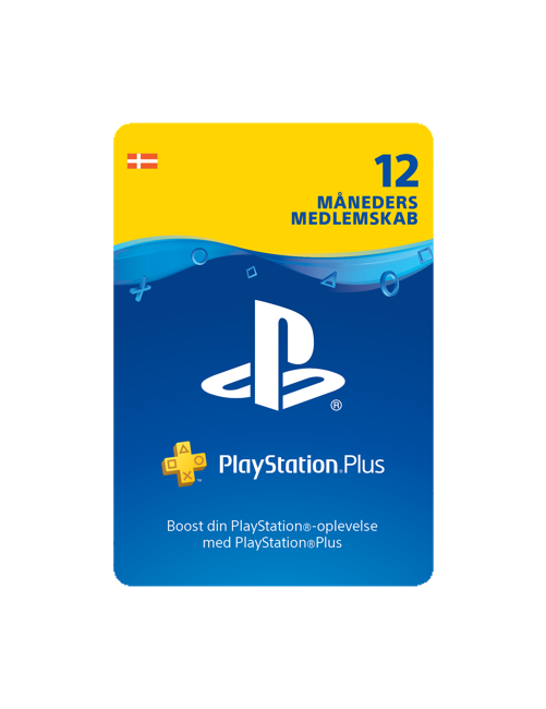 PSN Plus Card 12m Subscription DK (PS3/PS4/PS5/Vita)