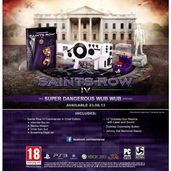 K b Saints Row IV 4 The Super Dangerous Wub Wub Edition