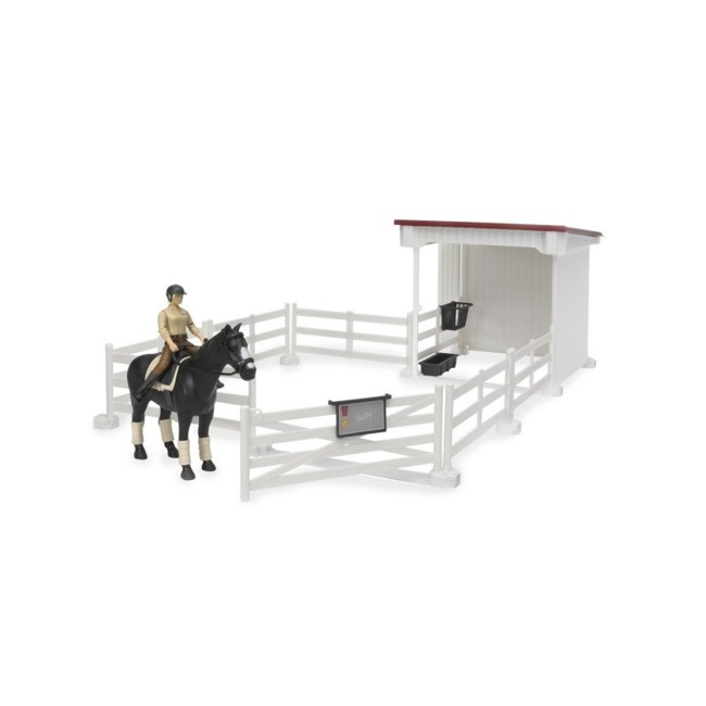Bruder - Little rider court with horse-woman and horse (62521)