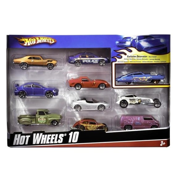 Buy Hot Wheels - 10 Car Pack (54886)