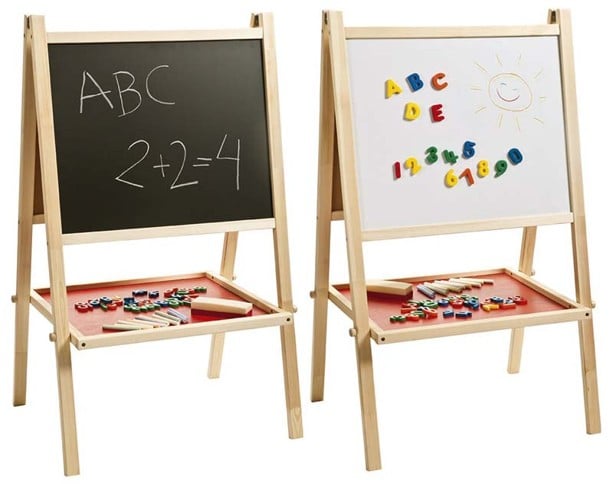 ArtKids - Staffeli med tavle og whiteboard - 91 cm