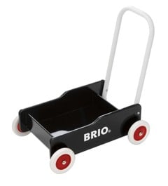 BRIO - Lära-gå-vagn, Svart (31351)