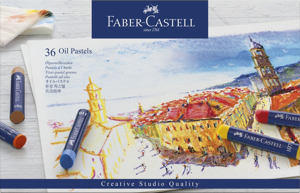 Faber-Castell - Oil pastel crayons STUDIO QUALITY box of 36 (127036)
