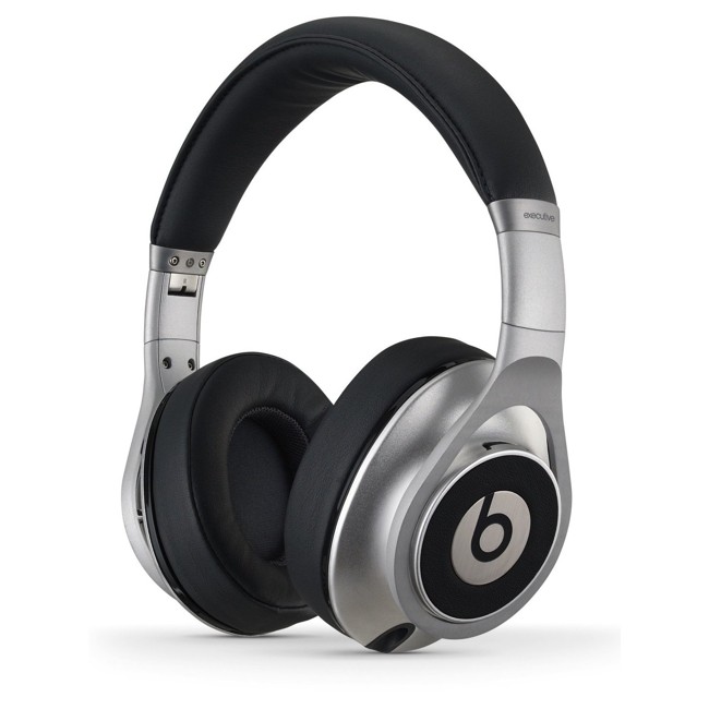 Beats by Dr. Dre Executive Over Ear Headphones with Control Talk - Silver