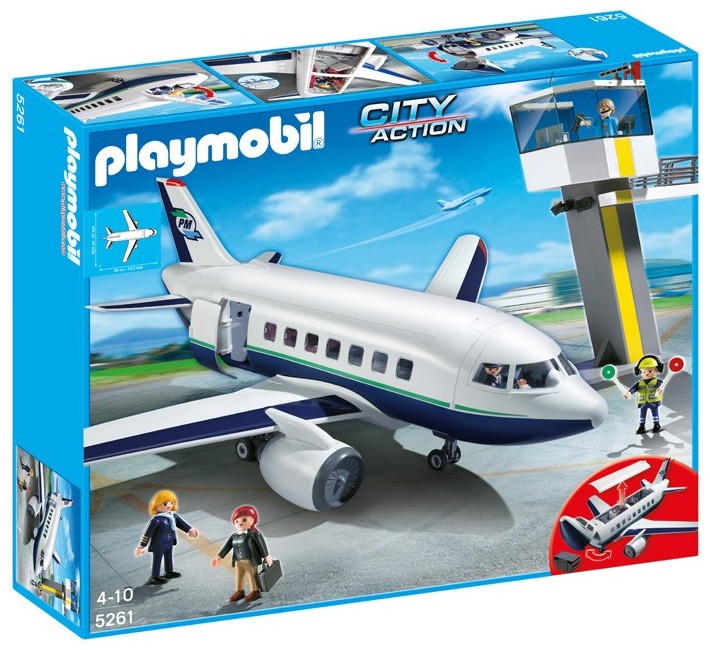 Køb Playmobil Gods og passagerfly