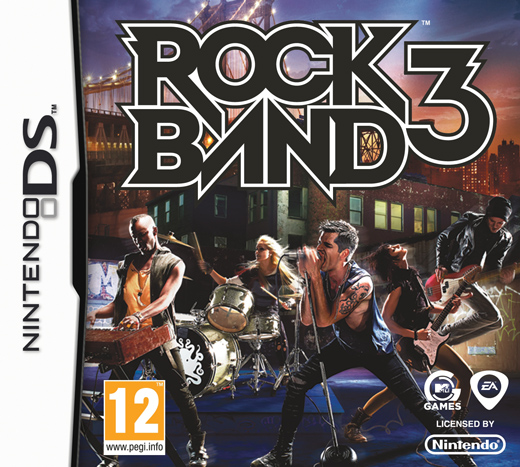rock band 3 nintendo ds