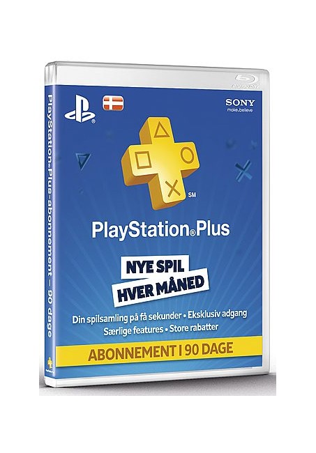 Miniature spiralformet Vidunderlig Køb PSN Plus Card 3m Subscription DK (Code via email) (PS3/PS4/PS5/Vita)