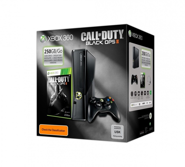 Value bundle - a 250GB Xbox 360 console with CoD Black Ops 2