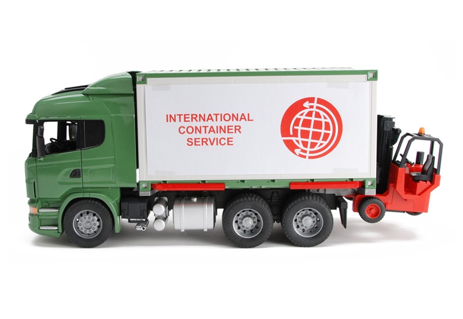 Bruder - Scania R-Serie Lastvogn med container (3580)