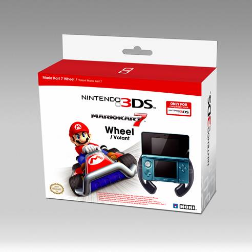 Mario Kart 7 Racing Wheel for Nintendo 3DS (Hori)