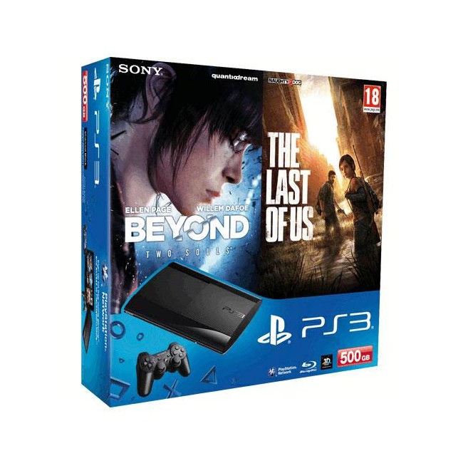 Billy kølig Ægte Køb Playstation 3 Console 500GB With Last of Us and Beyond Two Souls