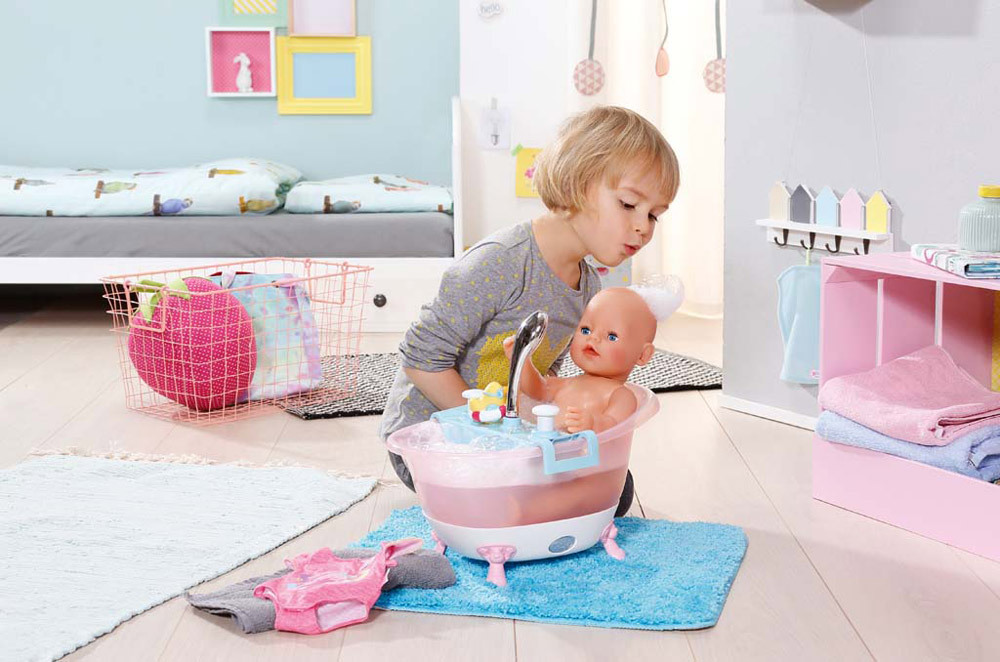 Baby Born Interactive Bath : BABY born Interactive Doll Review - U me