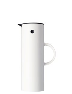 Stelton - Thermoskanne 1 L - Weiß