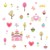 Roommates - Happi Cupcake Land - Wallstickers (RMK1605SCS) thumbnail-2