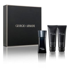 Armani - Code for Men Gift Set 50 ml. EDT + Showergel 75 ml + Aftershave Balm 75 ml.