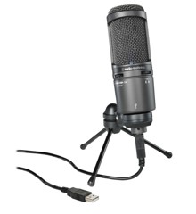 Audio Technica AT2020+ USB Cardioid Condenser USB Microphone