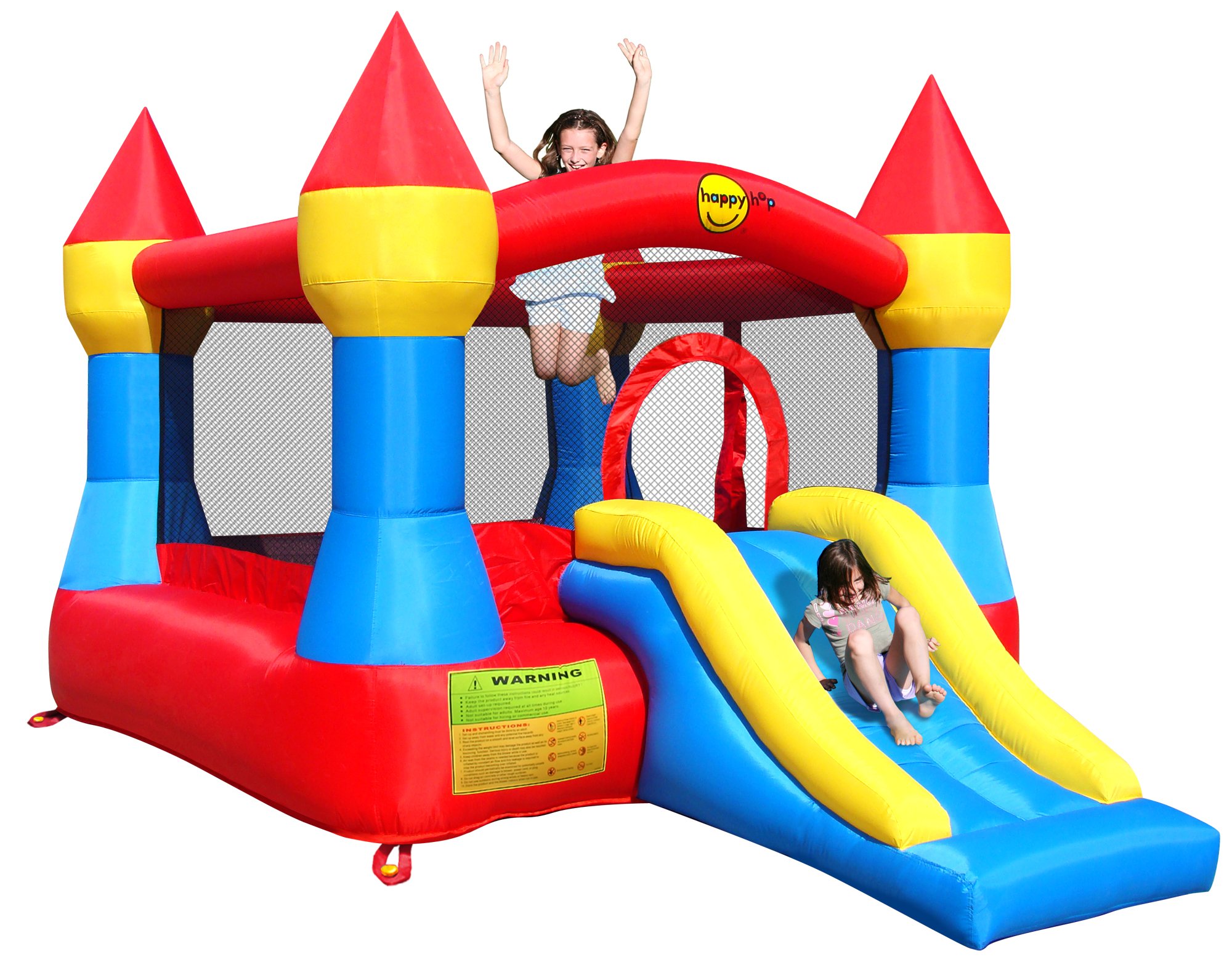 Buy Happy Hop - Bouncy Castle - Bouncer with Slide (9017)