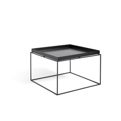 HAY - Tray Couchtisch - 60x60x39 cm - Schwarz