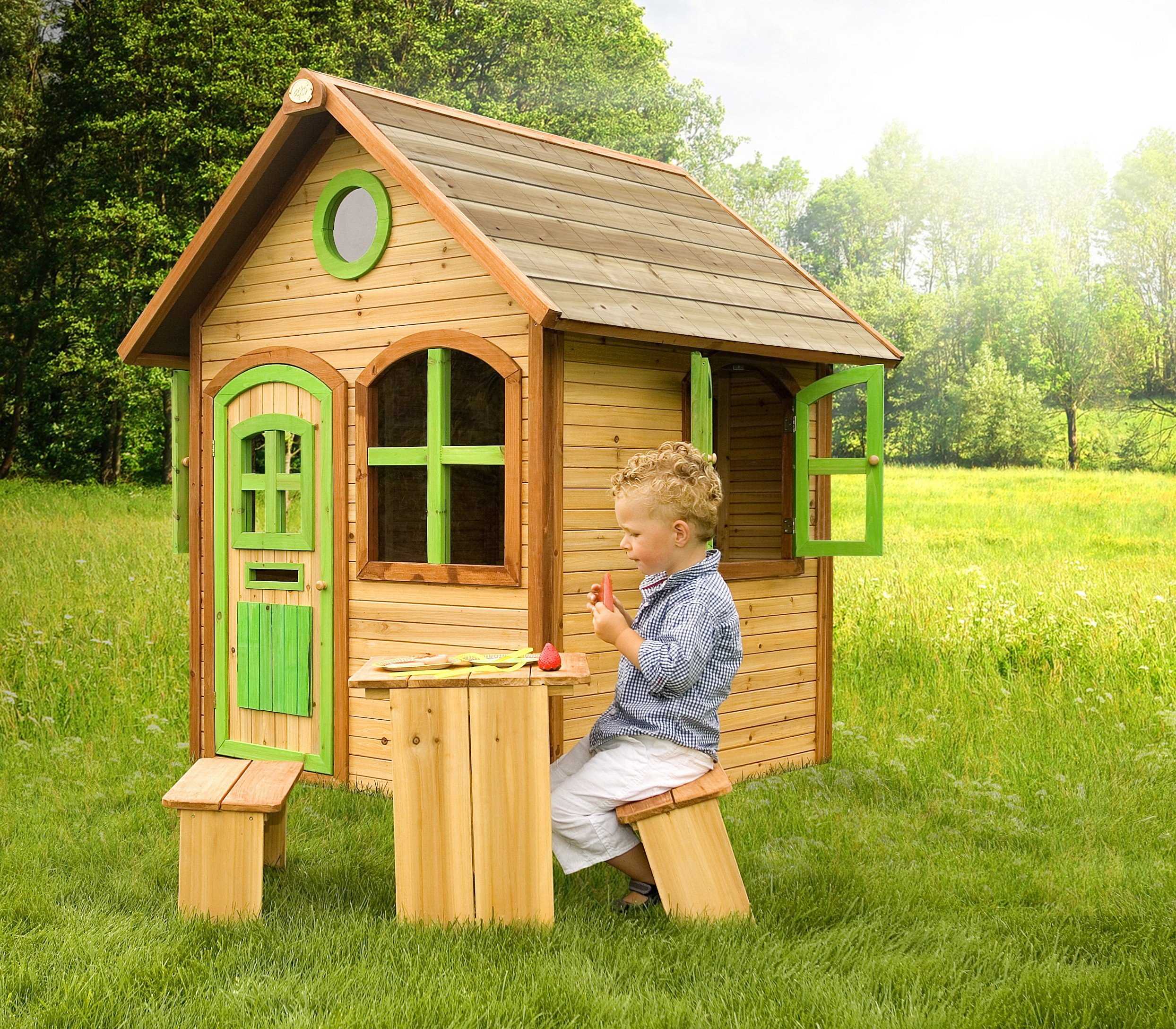 Включи дети домик. Детский деревянный домик. Детские домики для дачи. Детский домик из дерева. Домик детский игровой деревянный.