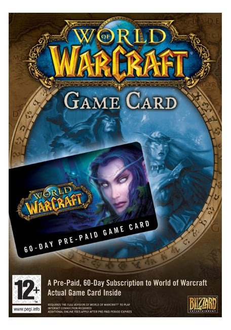 World of Warcraft GameCard 60-days (Code via email) /PC DOWNLOAD