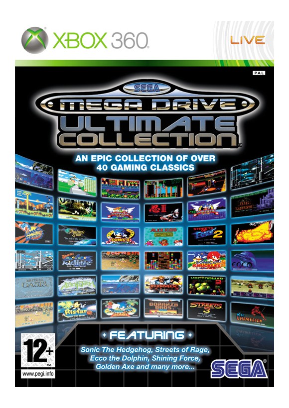 Sega mega drive ultimate collection xbox 360 список игр