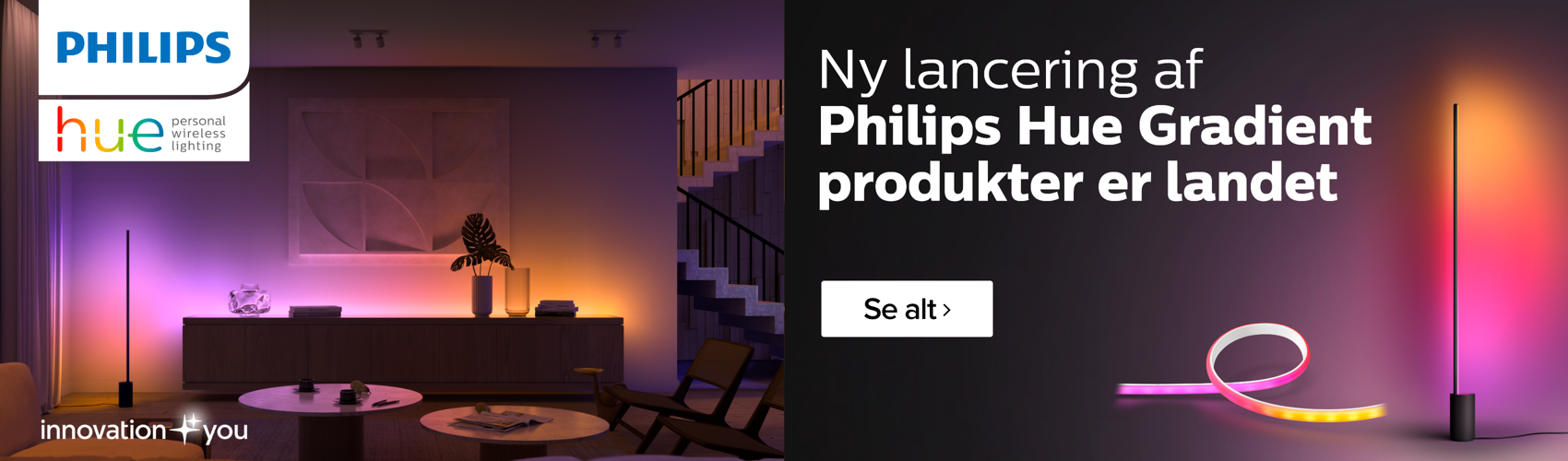 linse Bemyndige chokerende Philips Hue » Pærer, lamper og startsæt på tilbud » Fri fragt